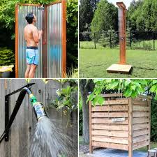 30 Outdoor Shower Ideas For Backyard To