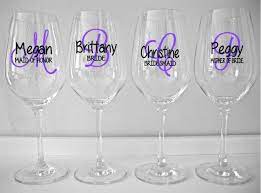Wine Glass Decals Party Wine Glasses