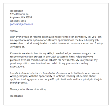 Cover Letter Templates Jobscan