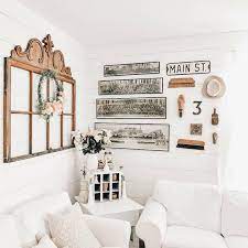Living Room Farmhouse Wall Decor Ideas