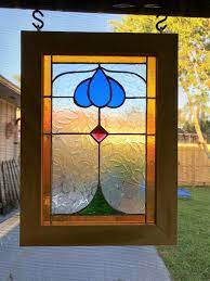 Antique Stained Glass Window Norway