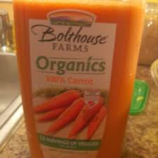 carrot juice and nutrition facts