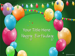 Free Birthday Celebrate Powerpoint Template Download Free