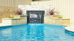 Laminar water jets are a commonly used water feature for modern pool designs. 37 Swimming Pool Water Features Waterfall Design Ideas Designing Idea