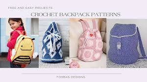 20 crochet backpack patterns fosbas