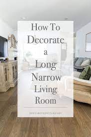 how to decorate a long narrow living room
