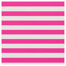 Pink and white stripes cushion | andr. Hot Pink White Striped Fabric Zazzle Com