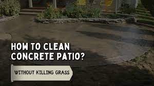 How To Clean Concrete Patio Without