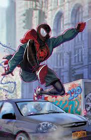 The good news though is that animator nick kondo confirmed on june 9, 2020 that production had begun on the sequel, so barring any delays, we can be hopeful that the sequel will be ready for that october. Spider Verse Miles Morales Print 1 Of 2 Pearlescent Poster Stock Odagawa Com