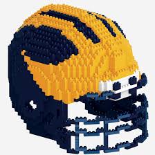 Forever Collectibles University Of Michigan Football 3d Brxlz Helmet
