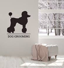 Dog Grooming Vinyl Wall Decal Pet