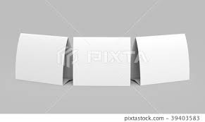 Blank Paper Tent Template Stock Illustration 39403583