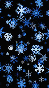 snowflakes art iphone wallpaper hd