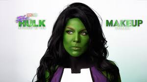 she hulk makeup tutorial cosplay 2022