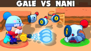 Surge attacks foes with energy drink blasts that split in 2 on contact. Nani Vs Gale 1 Vs 1 32 Tests Best Brawler In Brawl Stars Youtube