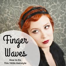 Finger waves are often worn flat on the head. How To Do Finger Waves A Curly Style For Long Or Short Hair Bellatory