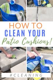 how to clean patio cushions easy guide