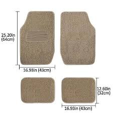 autocraft car suv floor mat tan