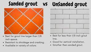 unsanded grout