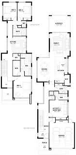 Narrow Block House Designs Ideas