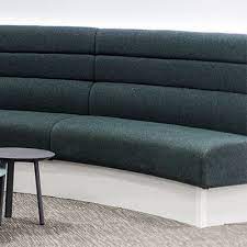 A banquette with furniture, such as these modular banquette benches . Banquette Seating Atlas Contract Furniture Uk