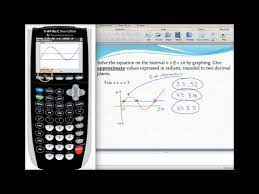 Solving Trig Equations By Graphing