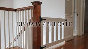 diy baby pet gate easy