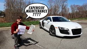 real cost to daily drive an audi r8