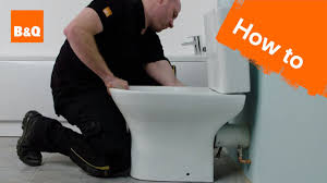 how to install a close coupled toilet