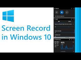 how to record screen with windows 10