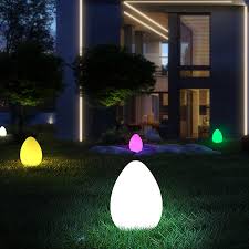led garden light outdoor waterproof egg