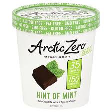 arctic zero frozen desserts hint of