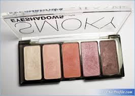 h m smoky pink eyeshadow palette review