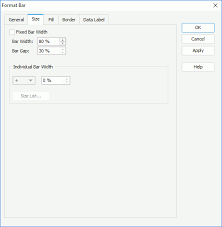 Formatting The Bars In A Bar Bench Chart