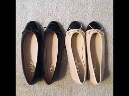 Chanel Flats Sizing Comfort Review Youtube
