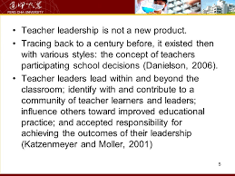 Transforming School Structures Through Teacher Leadership  A     India School Leadership Institute