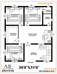 Plan 30 X35 Building House Plans