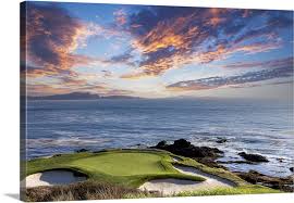 A View Of Pebble Beach Golf Course