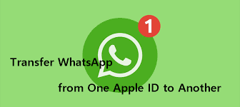 transfer whatsapp from one apple id