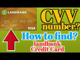 cvv number of landbank credit card