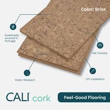 cali cork flooring brisa cork 12 in w x