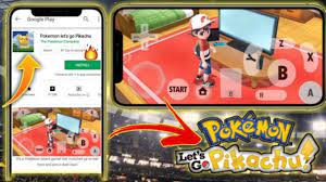 Pokemon Let's Go Pikachu || APK Download Link || Play On Android Using  Nintendo switch emulator