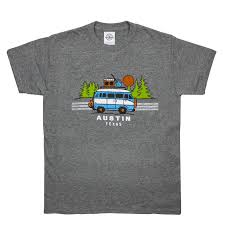 austin road trip youth t shirt
