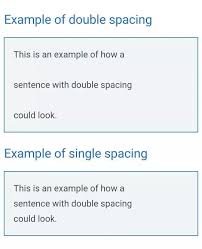 Double space may refer to any of the following: What Does Double Spacing Mean Quora