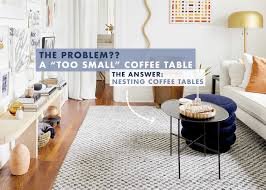 too small coffee table