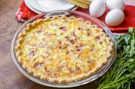 bacon and cheese quiche 10 minute prep