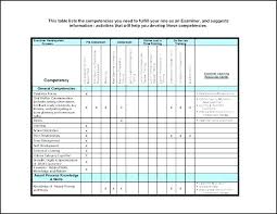 Training Matrix Template Excel Blank Employee Cross Plan