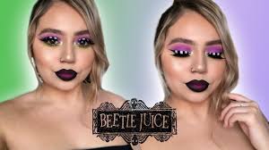 beetlejuice inspired halloween makeup