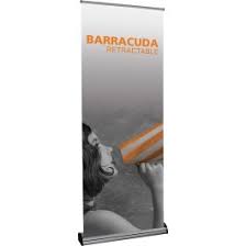 barracuda retractable banner stand