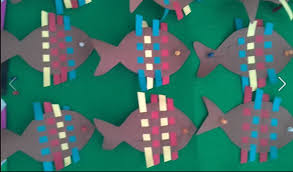 Bentuk anyaman kertas sederhana hewan : Kreasi Anyaman Berbentuk Ikan Dunia Belajar Anak